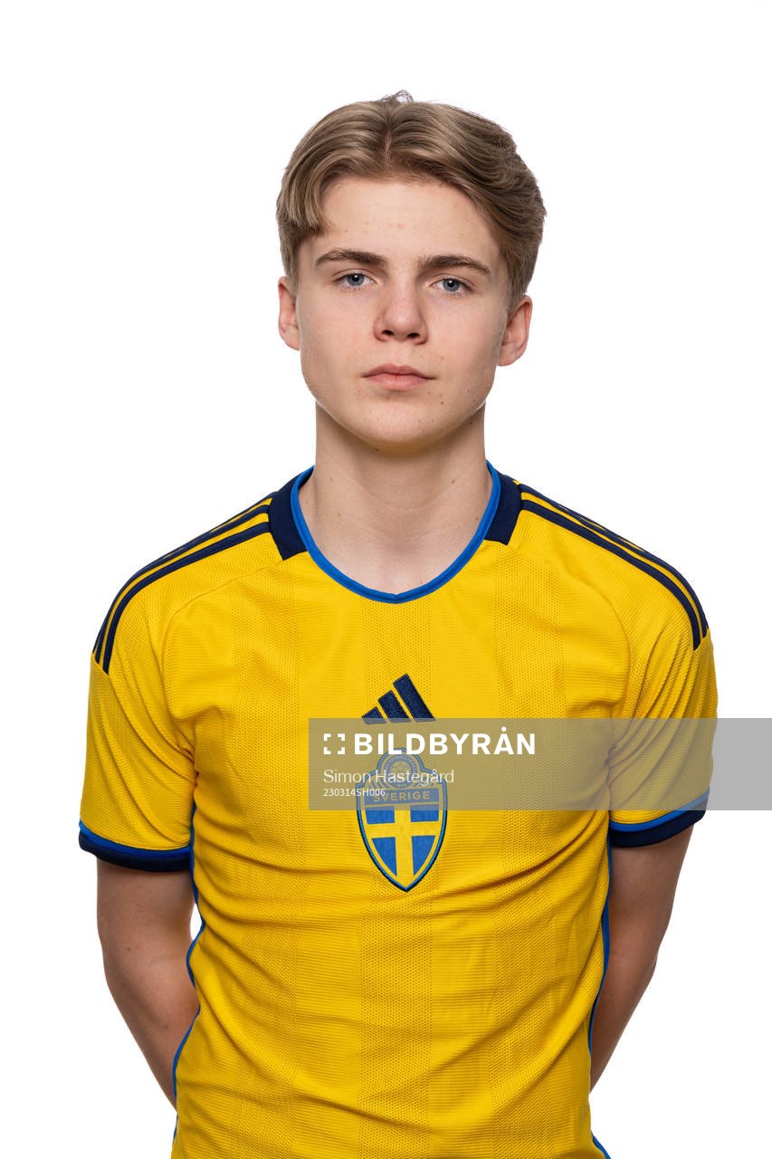 Oskar Runberg i P16-landslaget