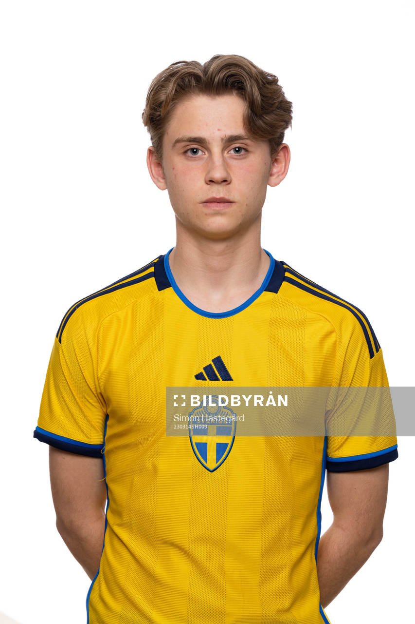 Nils Clase i P16-landslaget