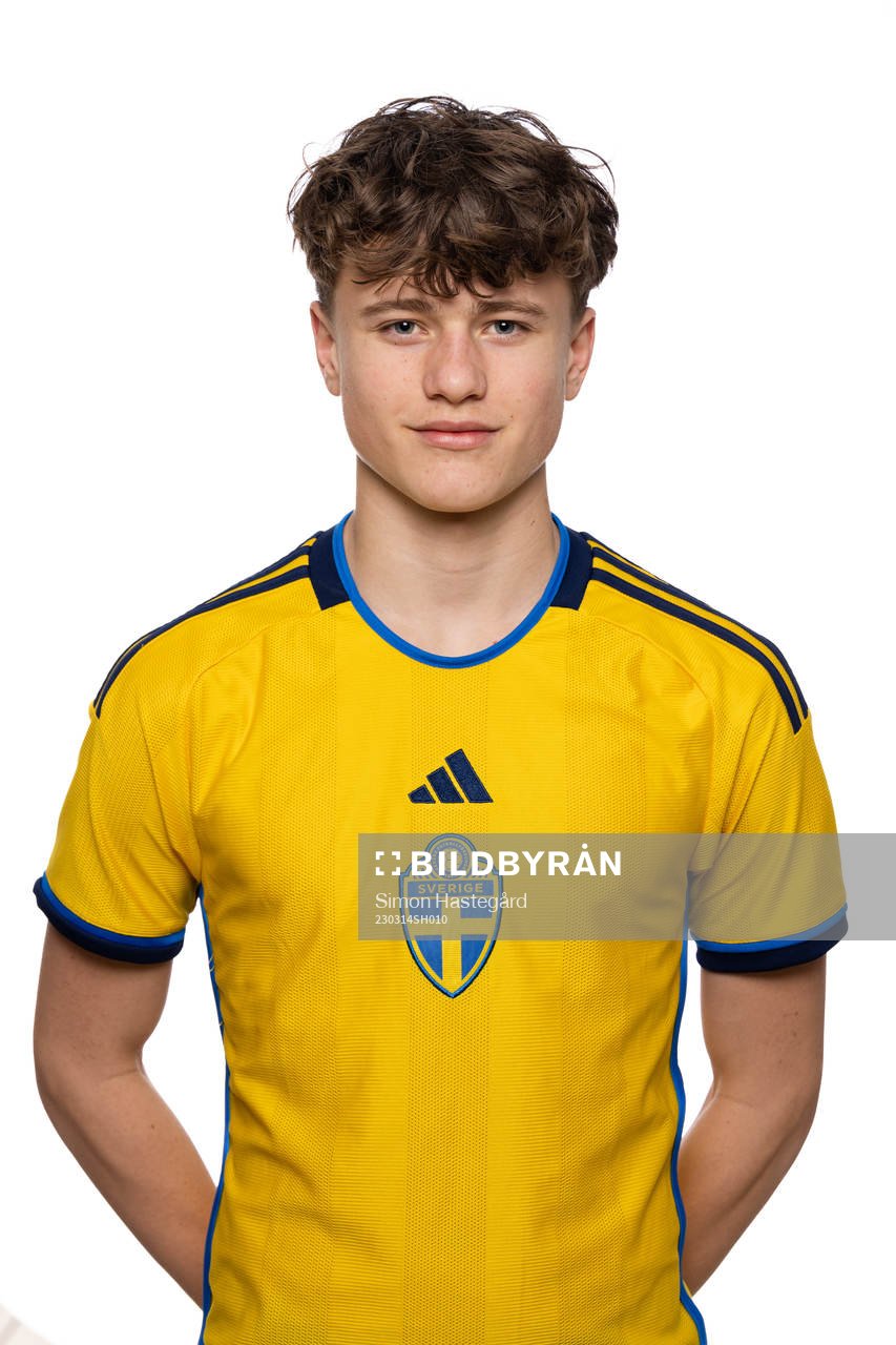 Åke Andersson i P16-landslaget