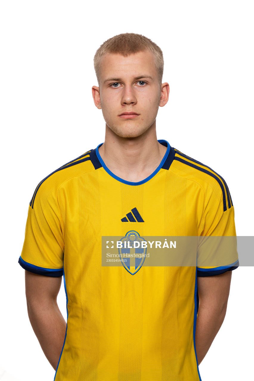 Harry Hilvenius i P16-landslaget