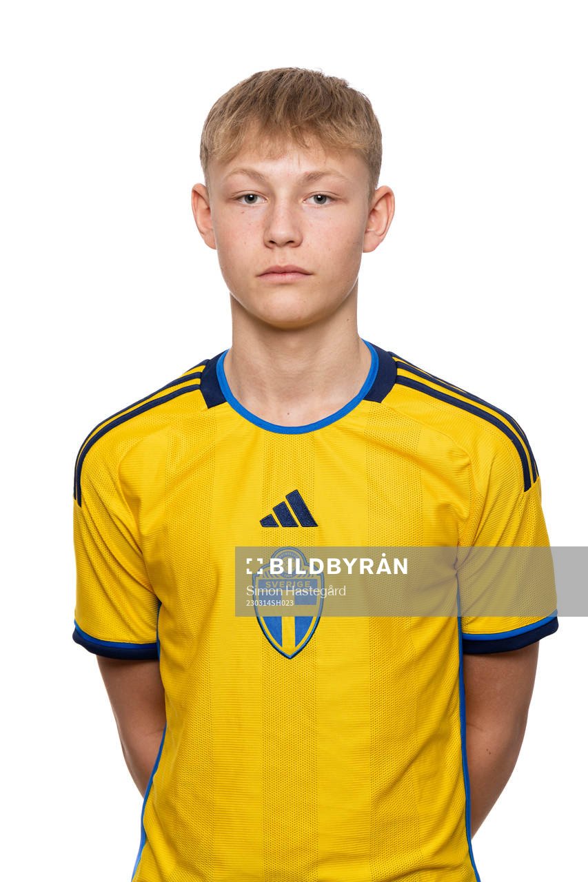 Alvin Nordin i P16-landslaget
