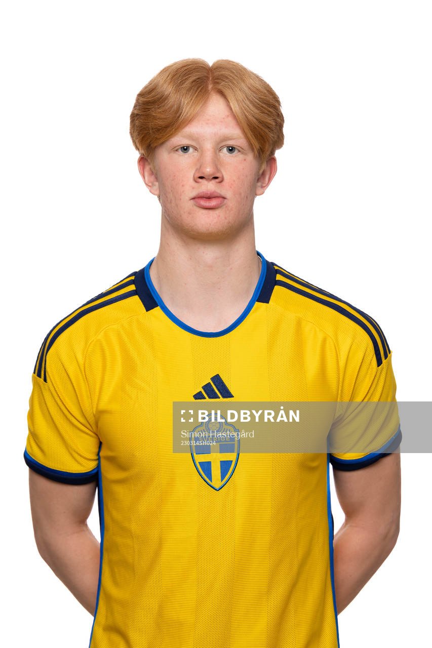Elias Eriksson i P16-landslaget