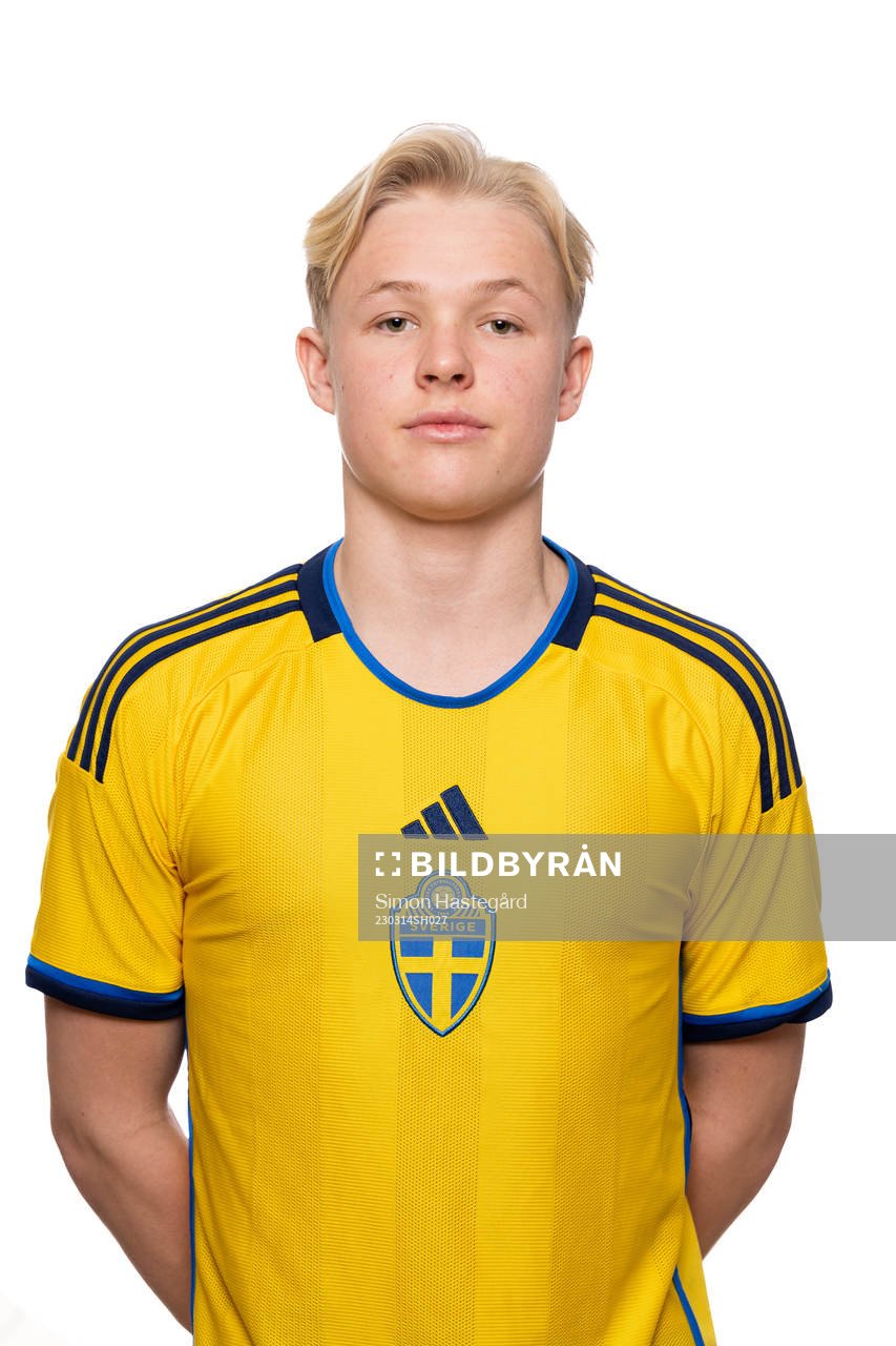 Hugo Andersson Mella  i P16-landslaget