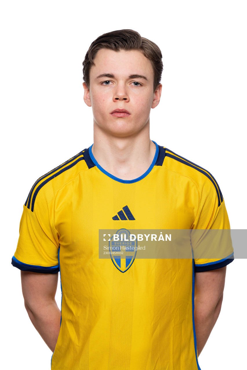 Elis Barlind i P16-landslaget