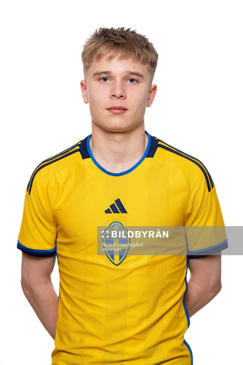Måns Isaksson i P16-landslaget