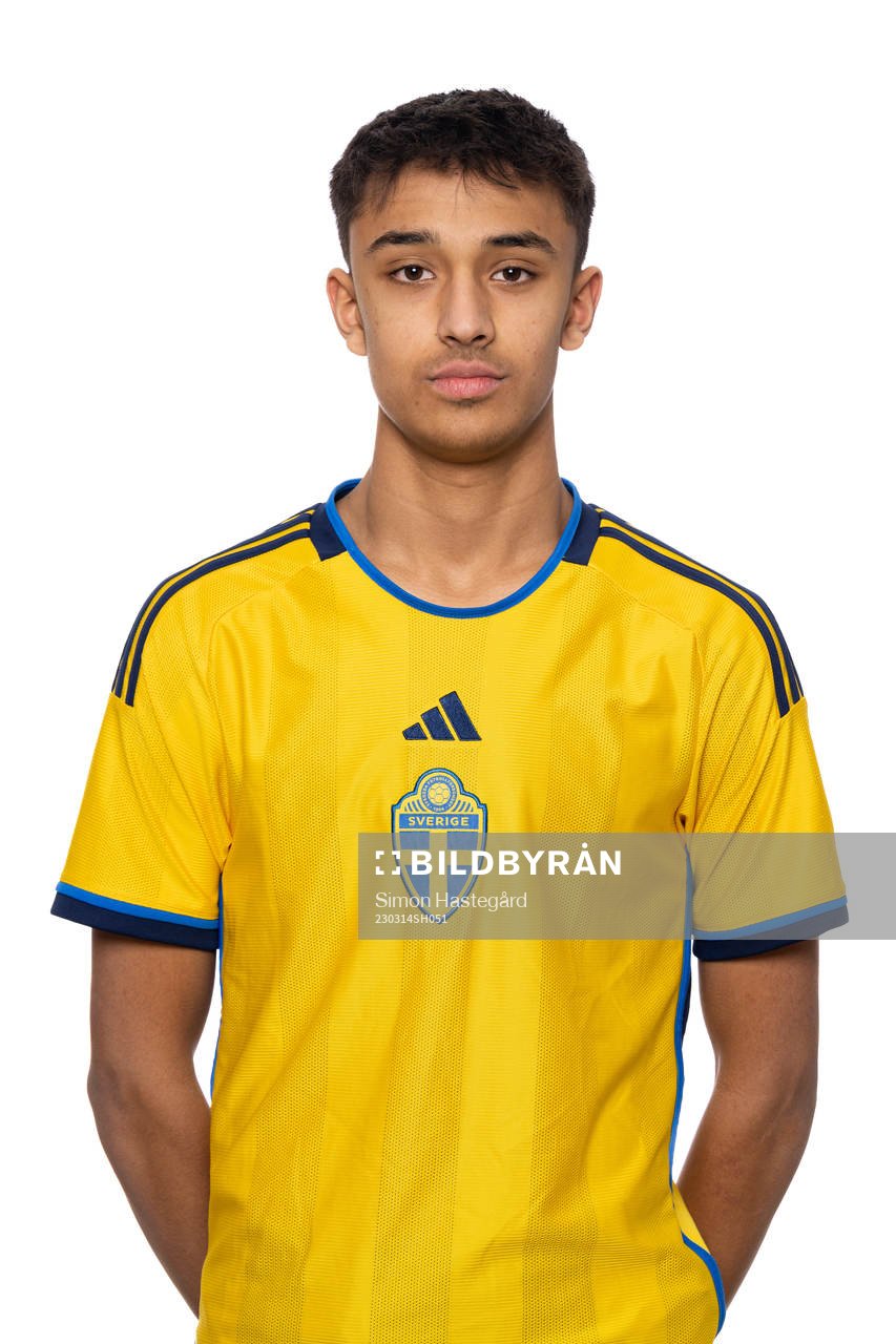 Ossian nordvall i P16-landslaget
