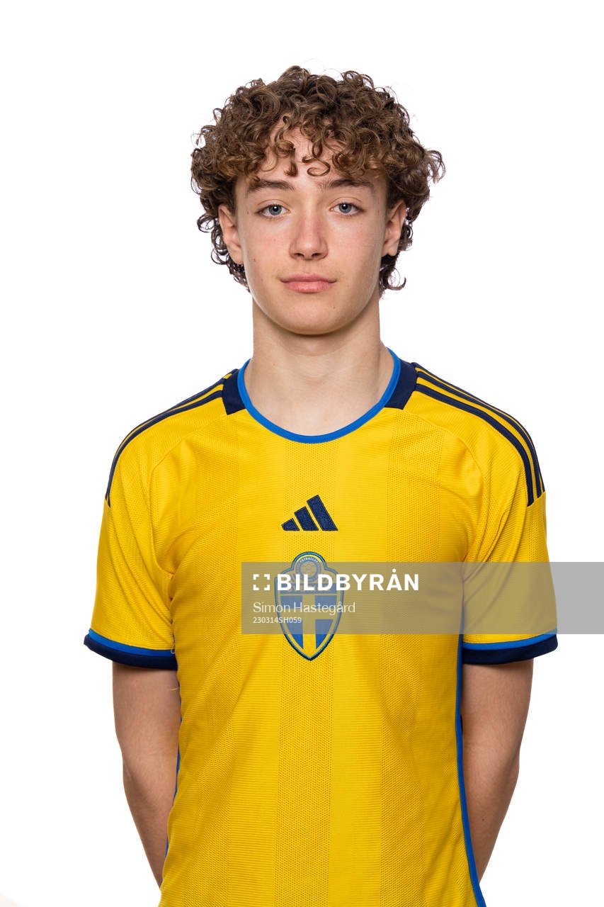 Anton Höög i P16-landslaget