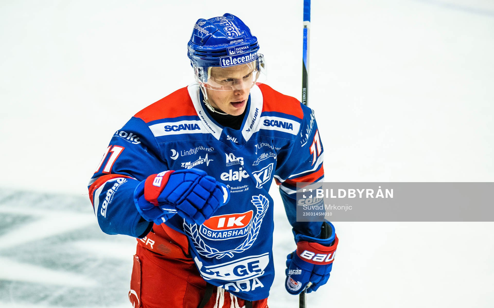 Oskarshamns Antti Suomela jublar