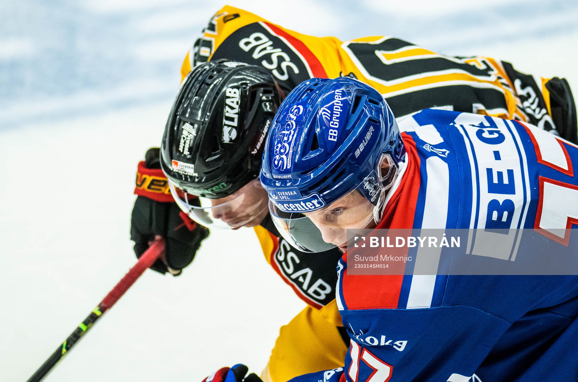 Luleås Tomi Sallinen och Oskarshamns Jonas Engström