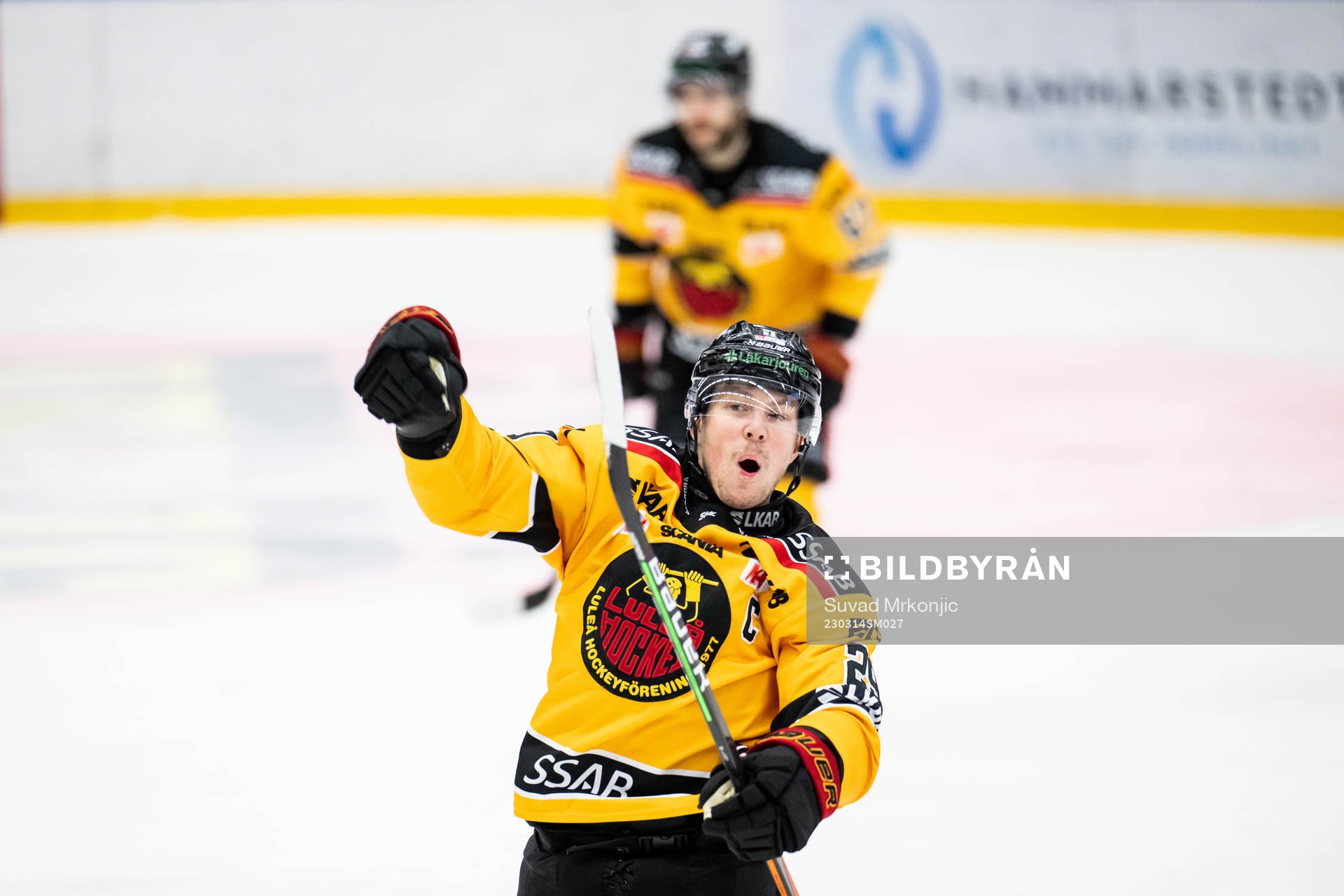 Leksands Emil Heineman jublar