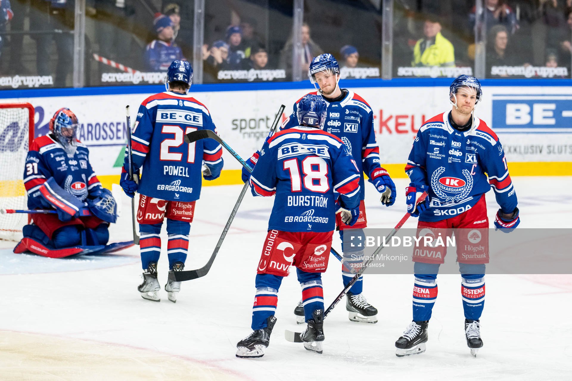 Oskarshamns spelare deppar