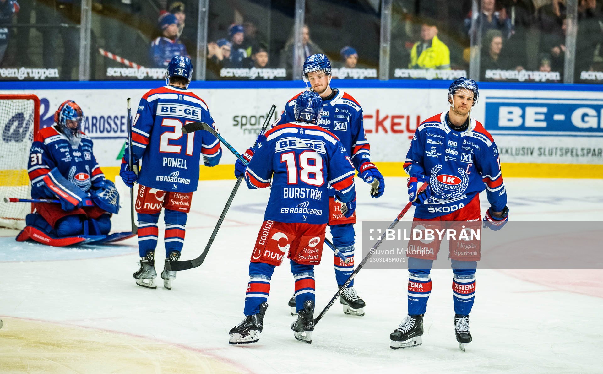 Oskarshamns spelare deppar