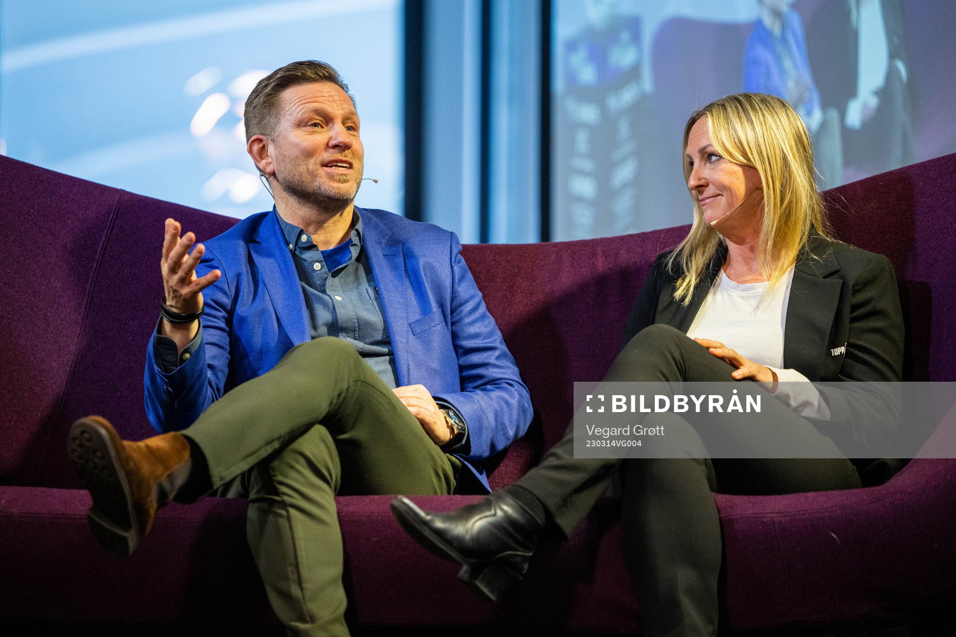 Steinar Nilsen and Hege Jørgensen