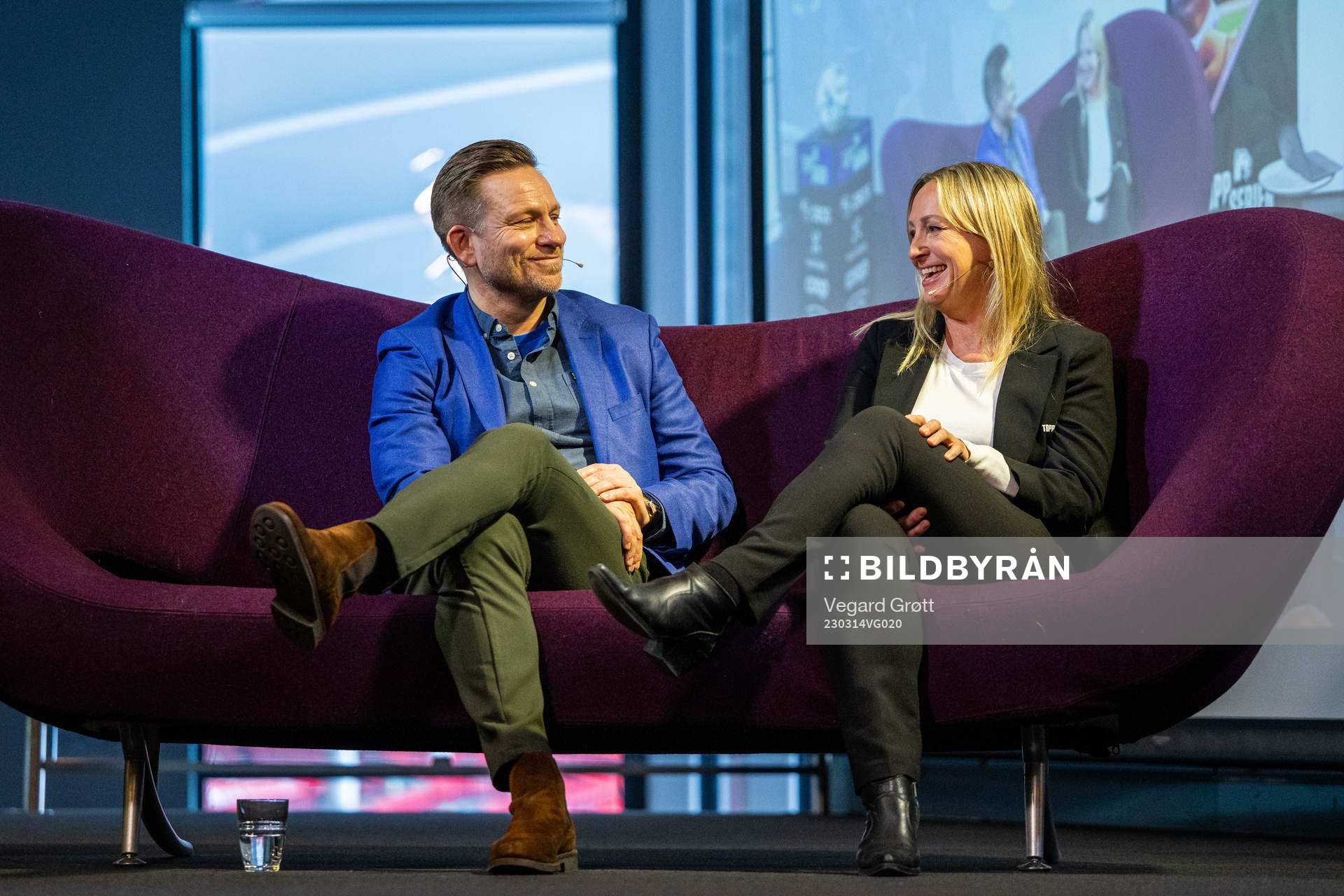 Steinar Nilsen and Hege Jørgensen