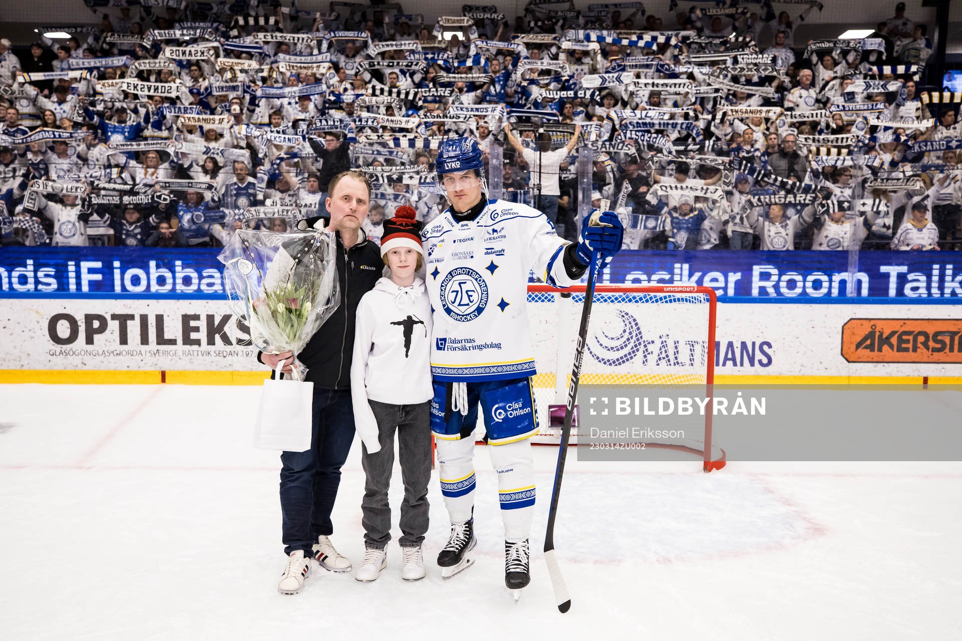 Leksands Martin Karlsson utsedd till matchens lirare