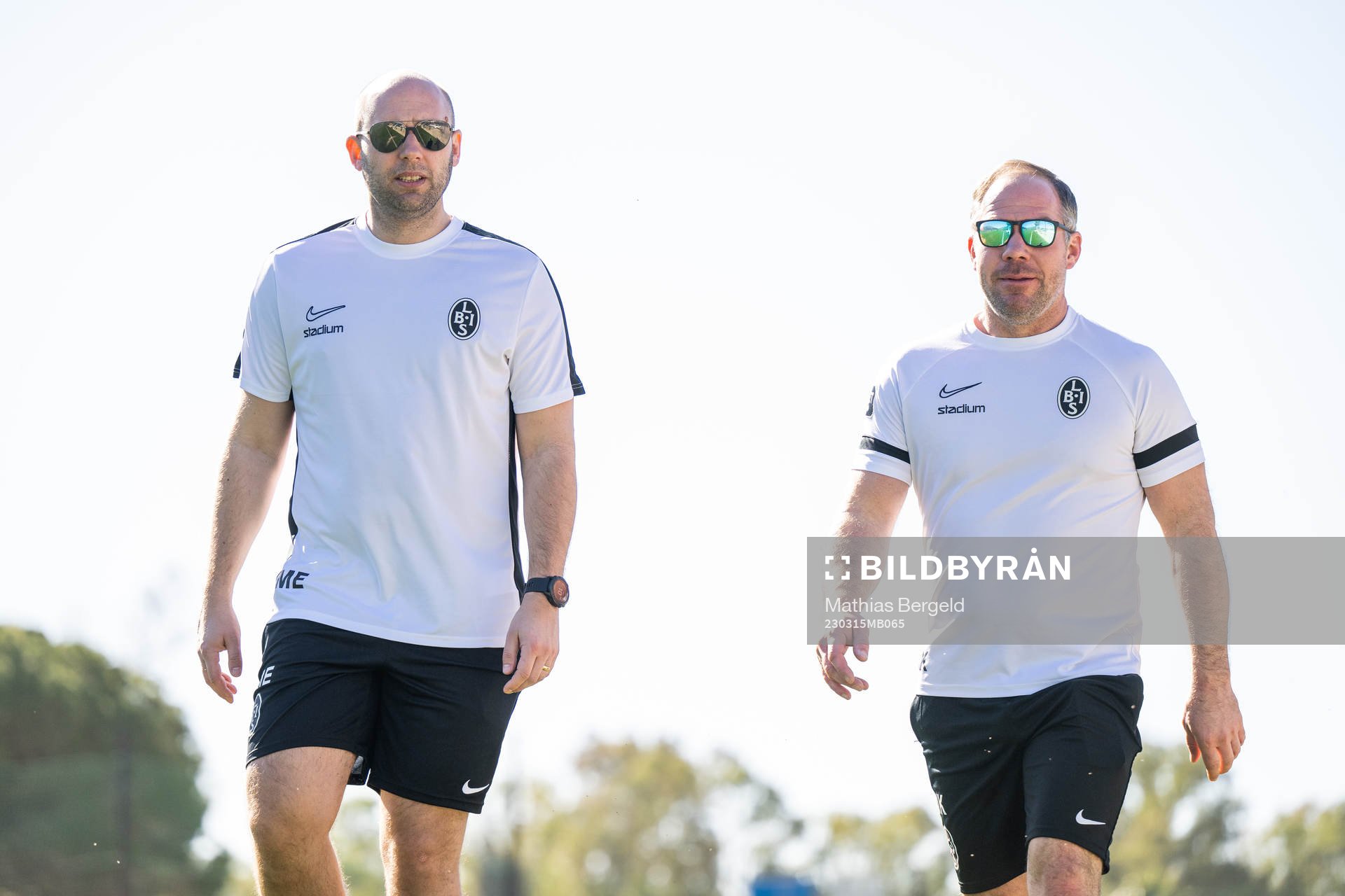 Klubbchef Michel Ekberg och teamleader Jonny Karlsson