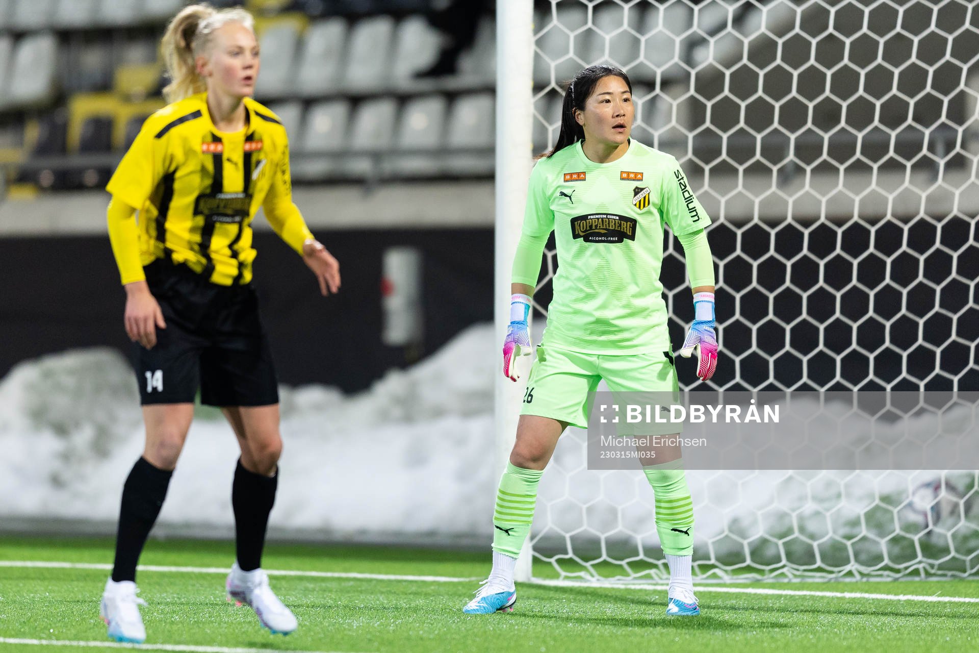 Häckens målvakt Younggeul Yoon