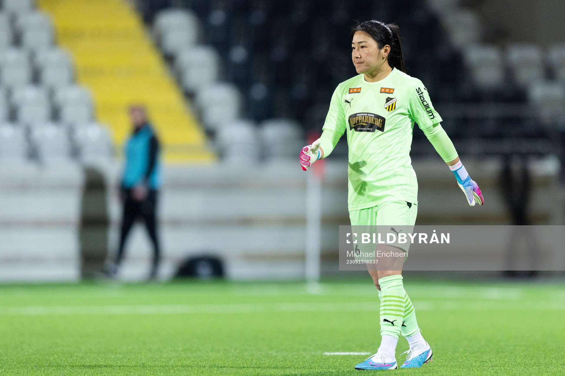Häckens målvakt Younggeul Yoon