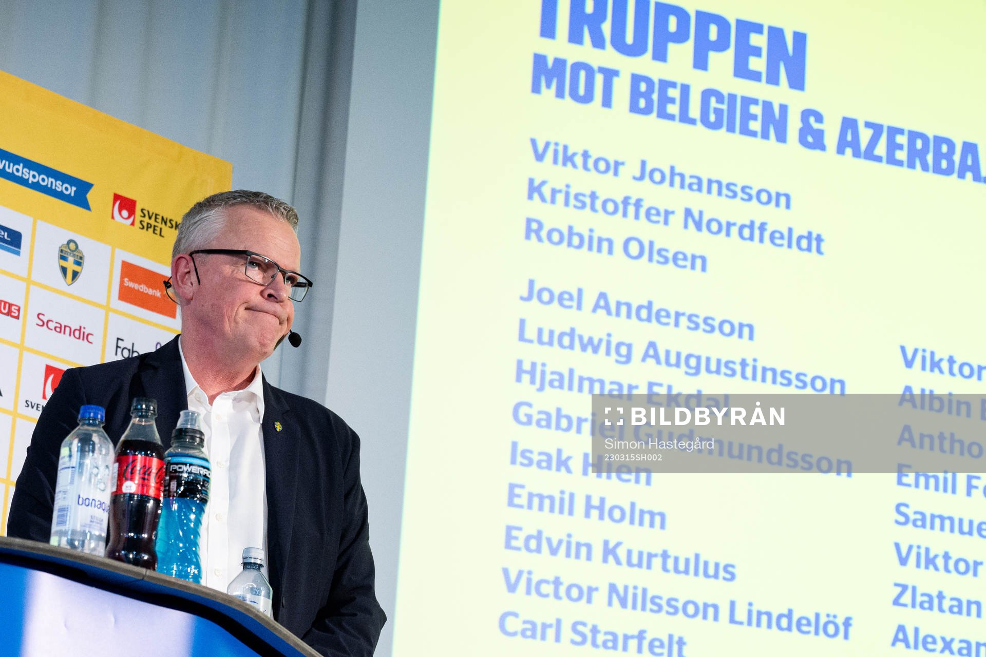 Janne Andersson, Head coach of Sweden