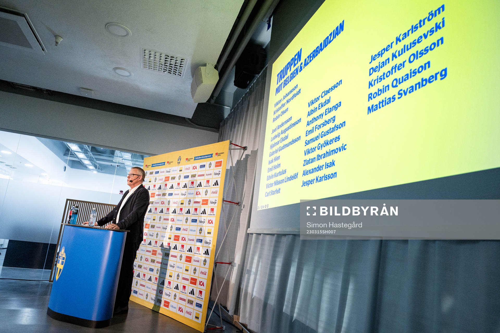 Janne Andersson, Head coach of Sweden