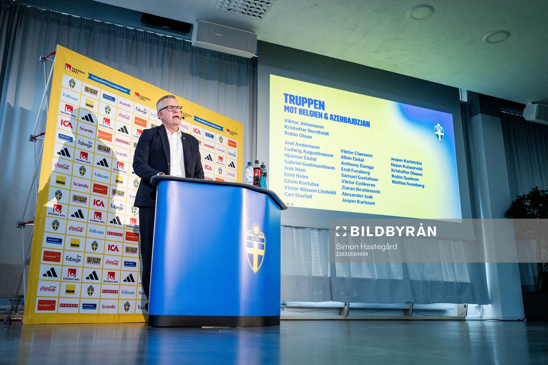 Janne Andersson, Head coach of Sweden