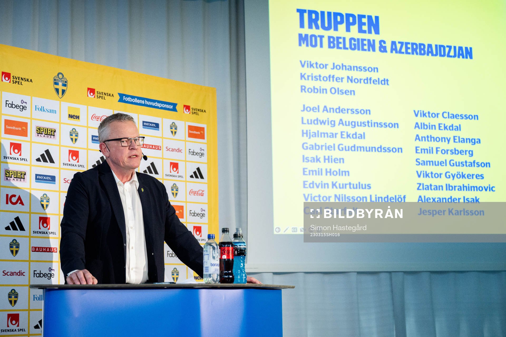 Janne Andersson, Head coach of Sweden