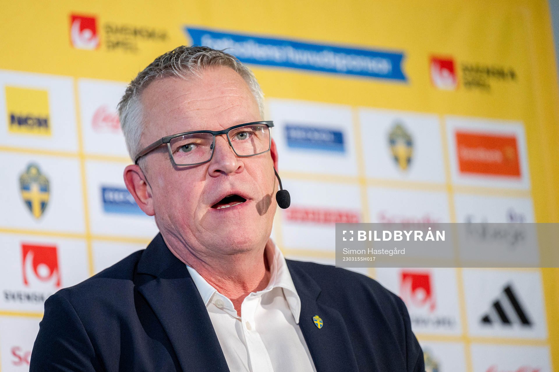 Janne Andersson, Head coach of Sweden