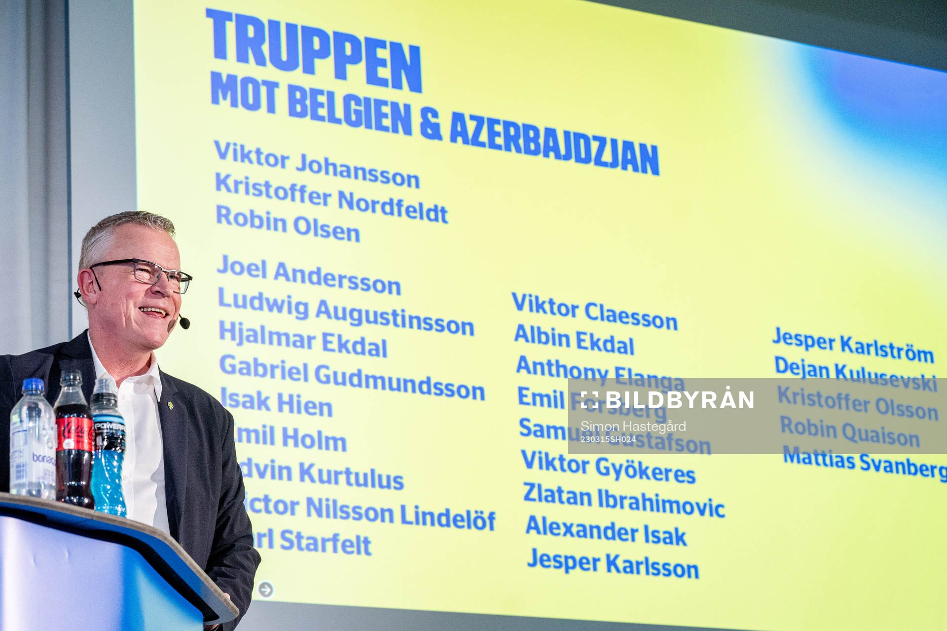 Janne Andersson, Head coach of Sweden
