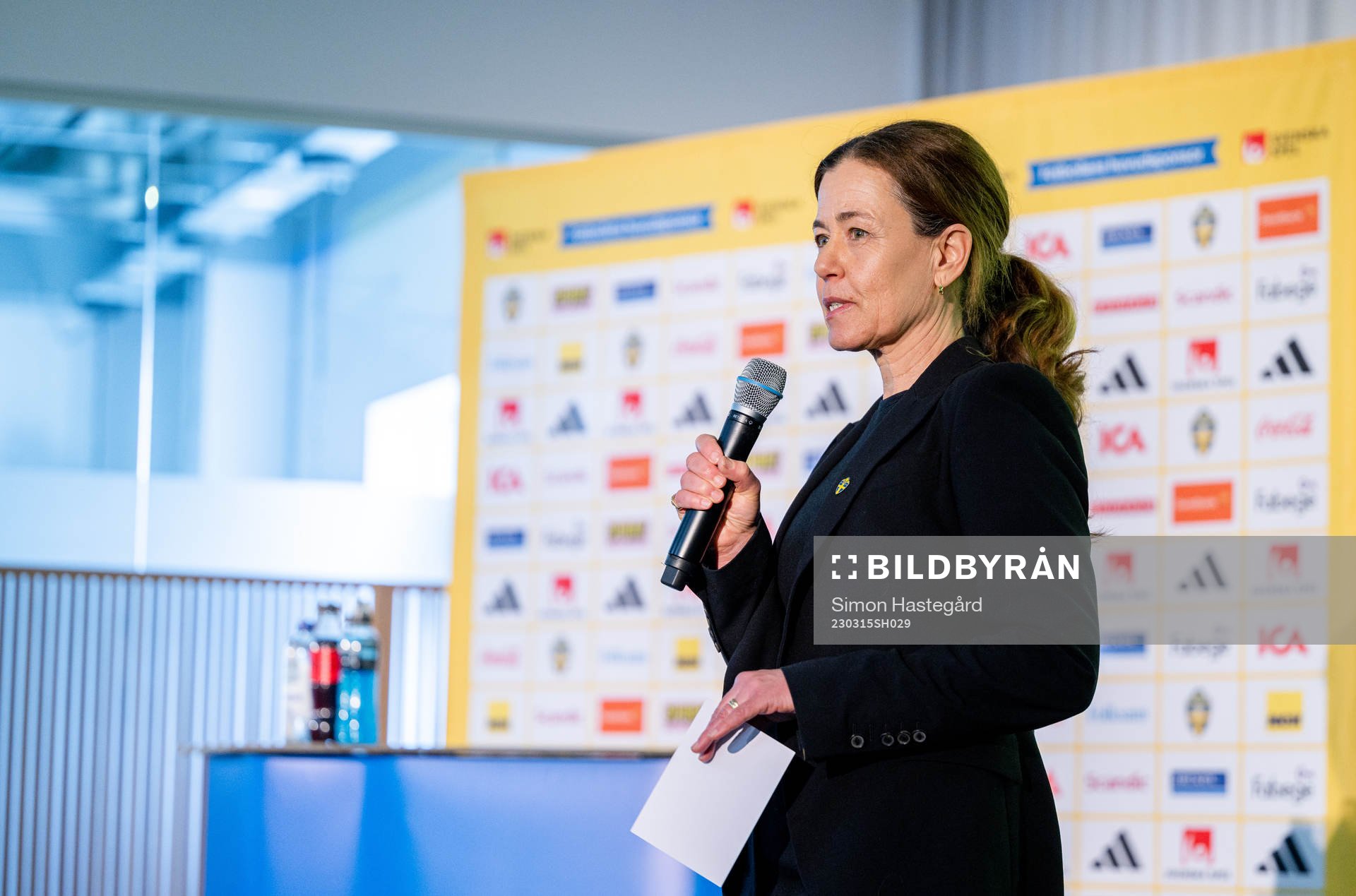 Petra Thorén, Press officer of Sweden