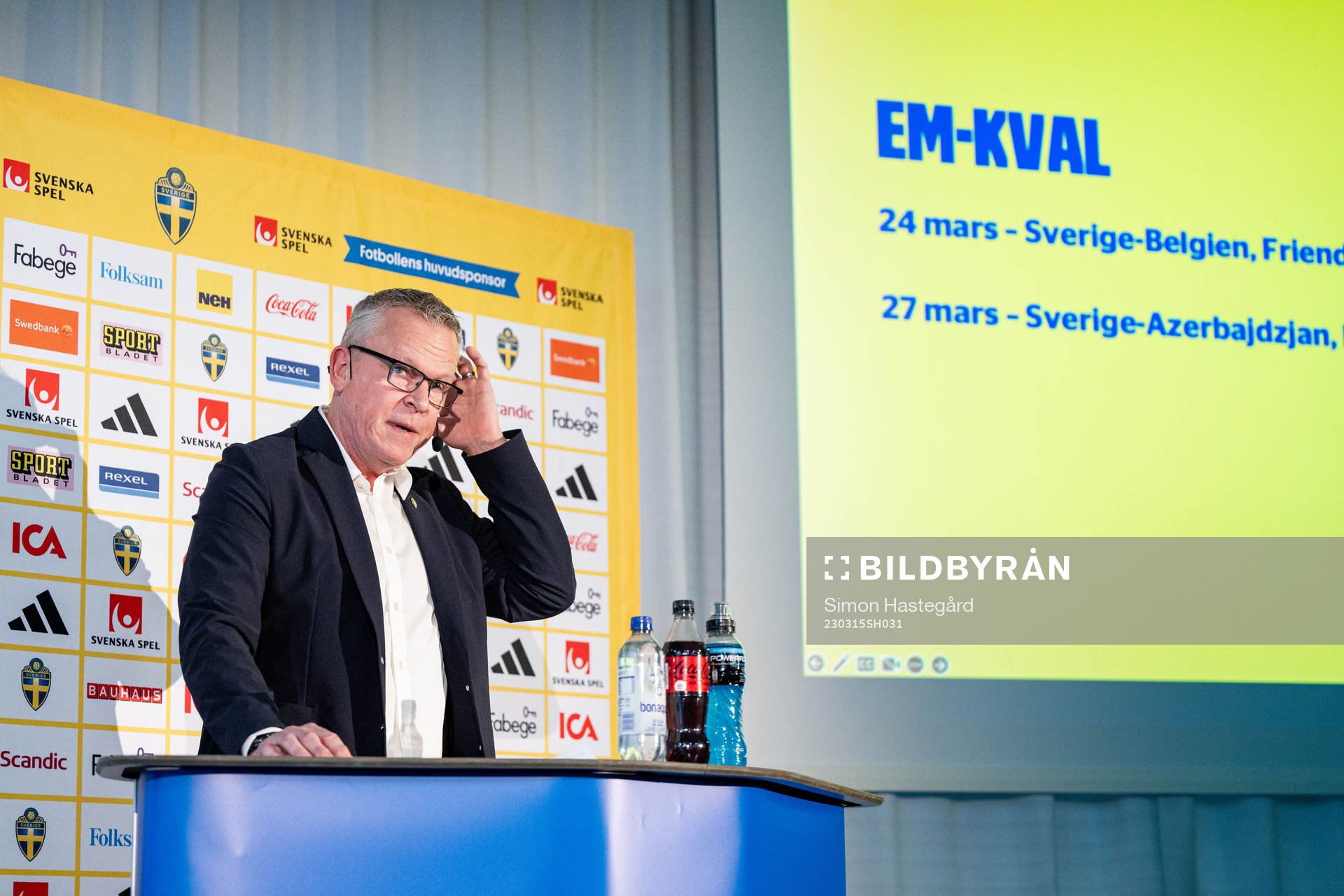 Janne Andersson, Head coach of Sweden