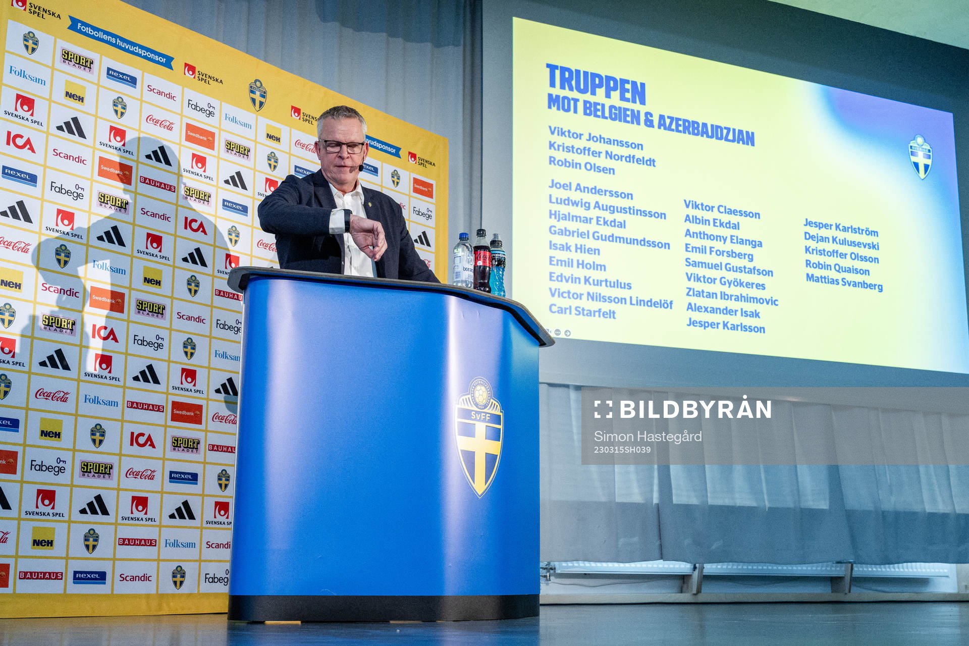 Janne Andersson, Head coach of Sweden