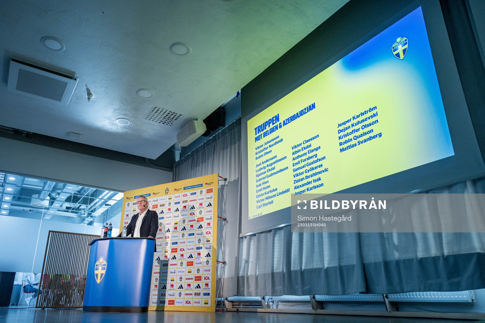 Janne Andersson, Head coach of Sweden