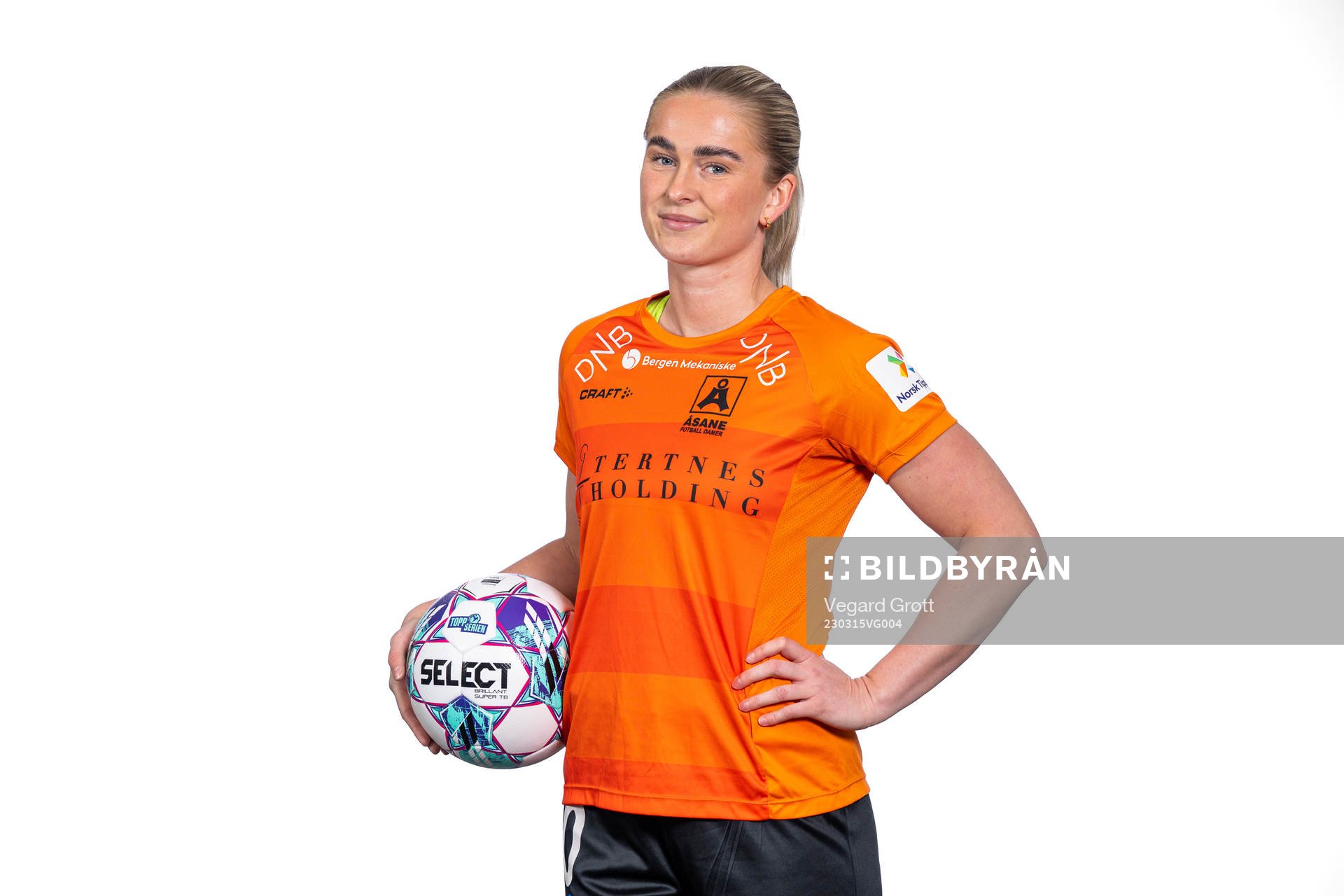 Ida Skaar Kroken of Åsane poses for a portrait