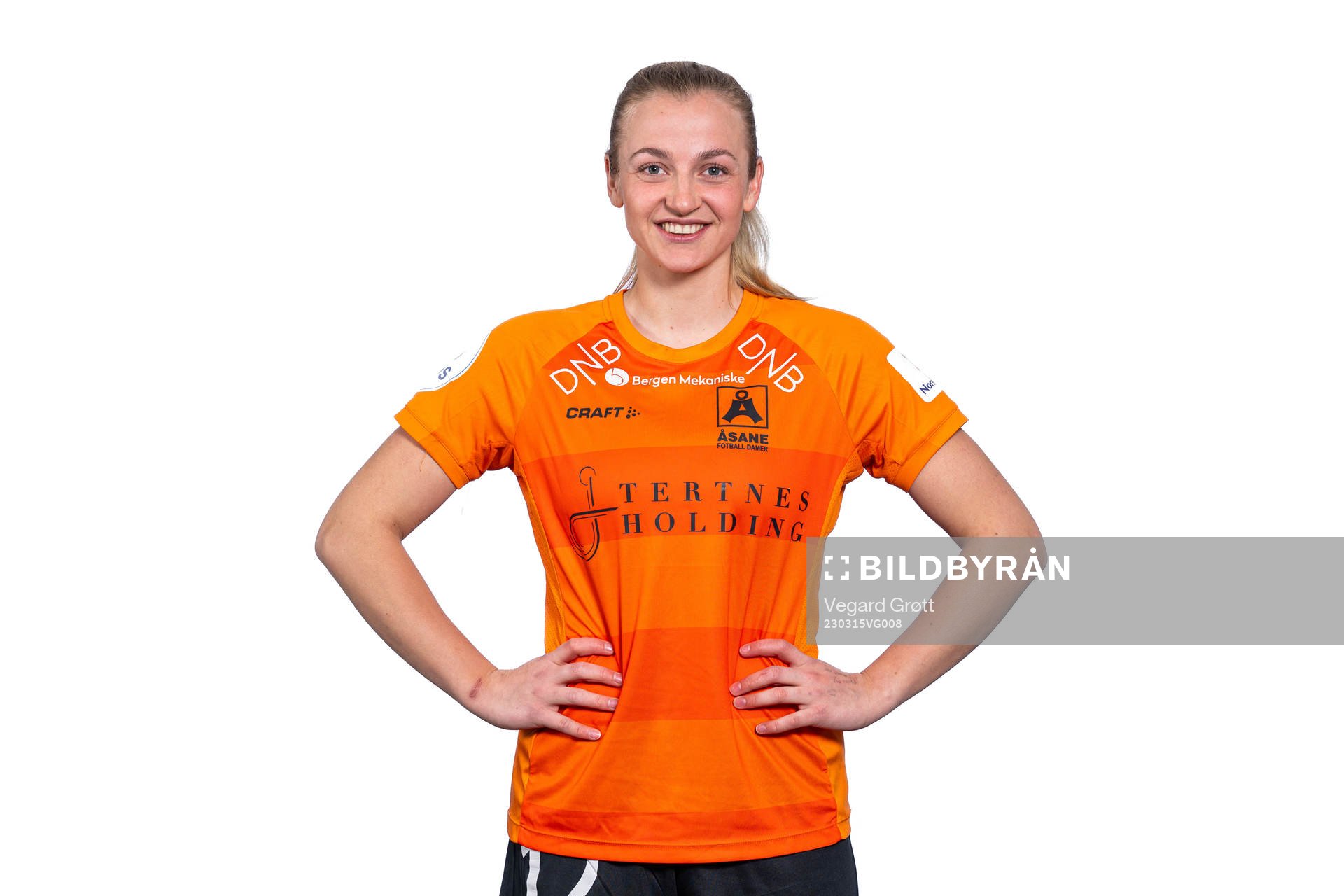 Alise Tvilde Evensen of Åsane poses for a portrait