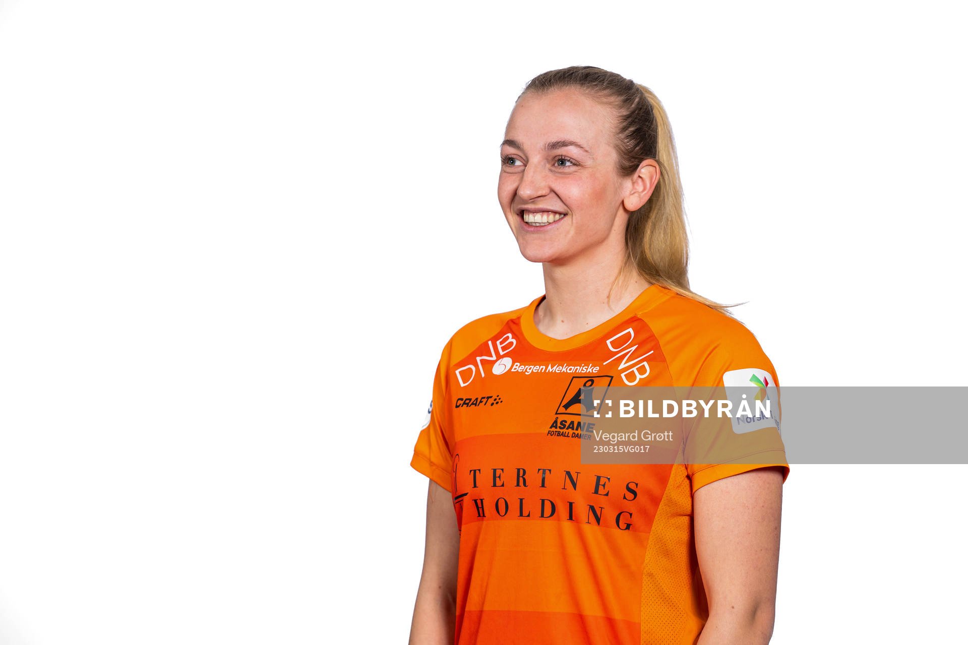 Alise Tvilde Evensen of Åsane poses for a portrait