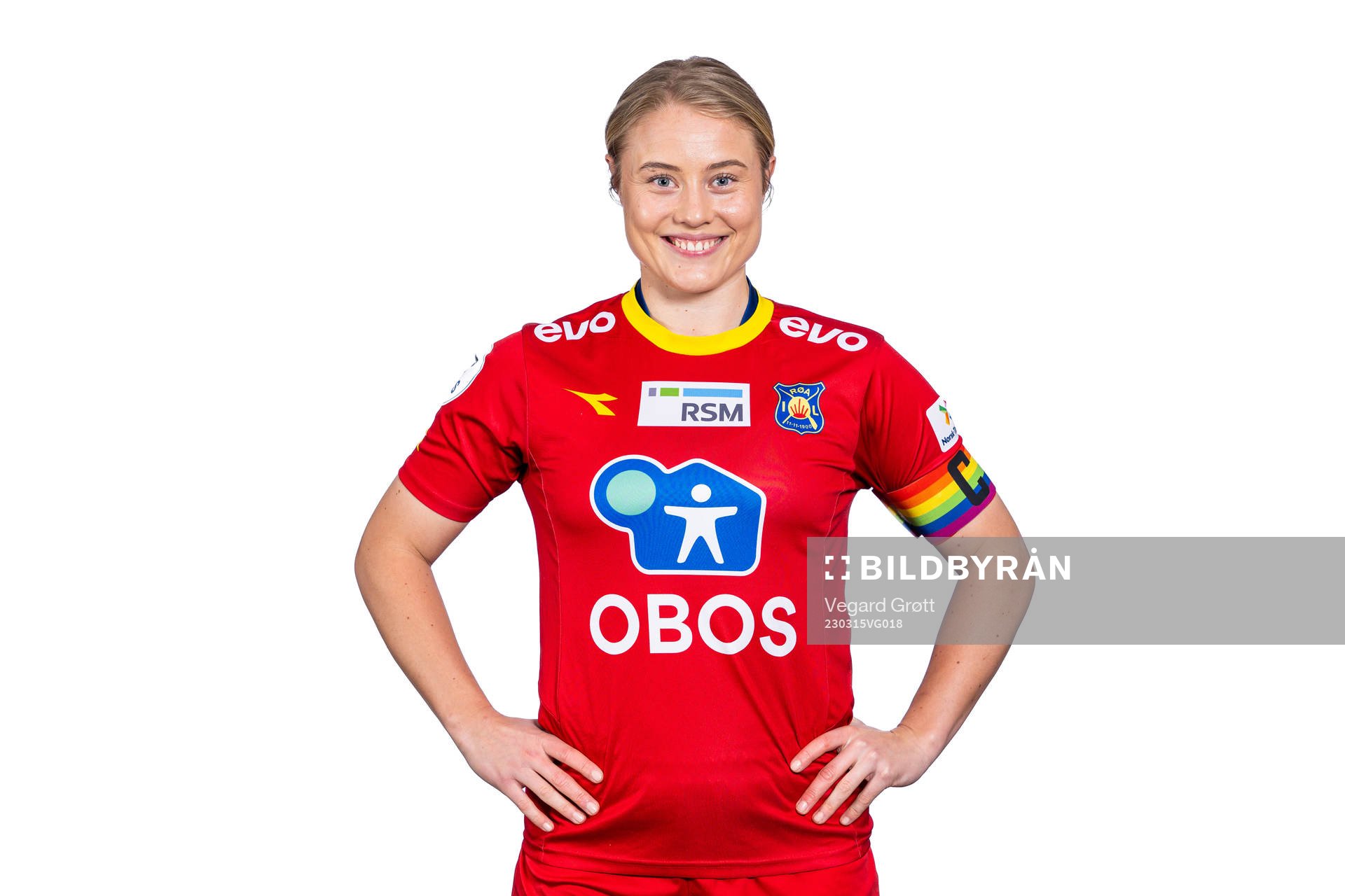 Sarah Suphellen of Røa poses for a portrait