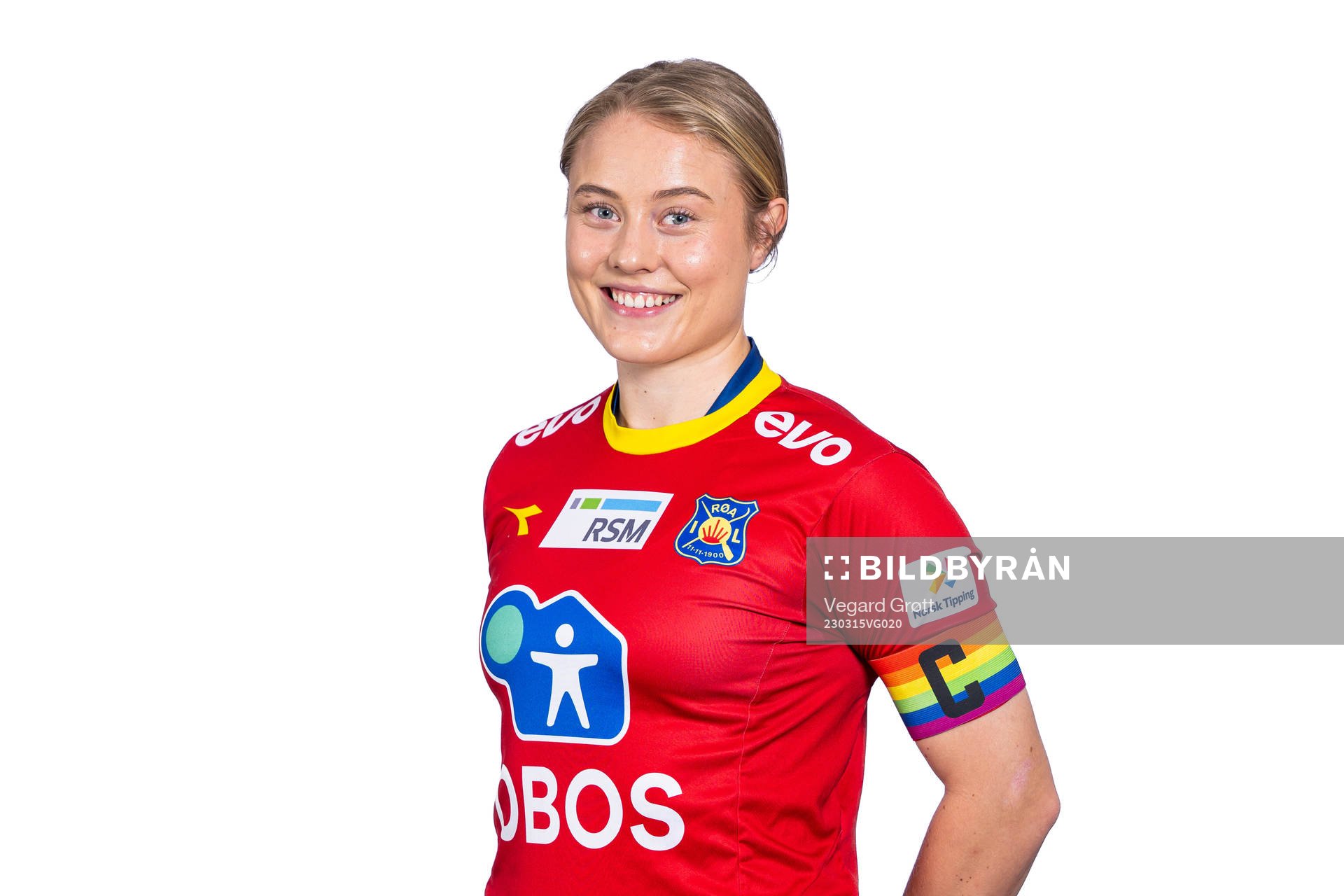 Sarah Suphellen of Røa poses for a portrait