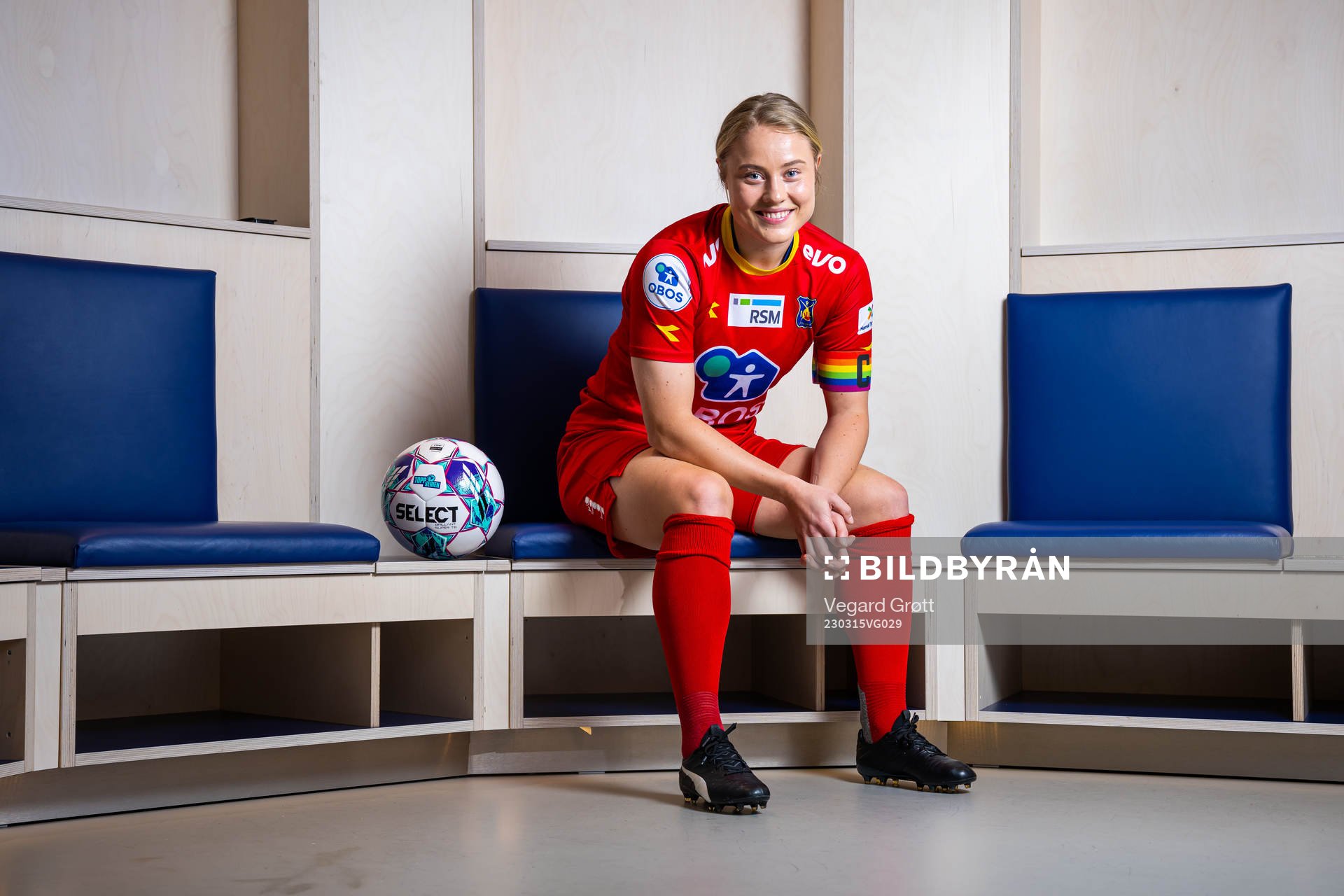 Sarah Suphellen of Røa poses for a portrait