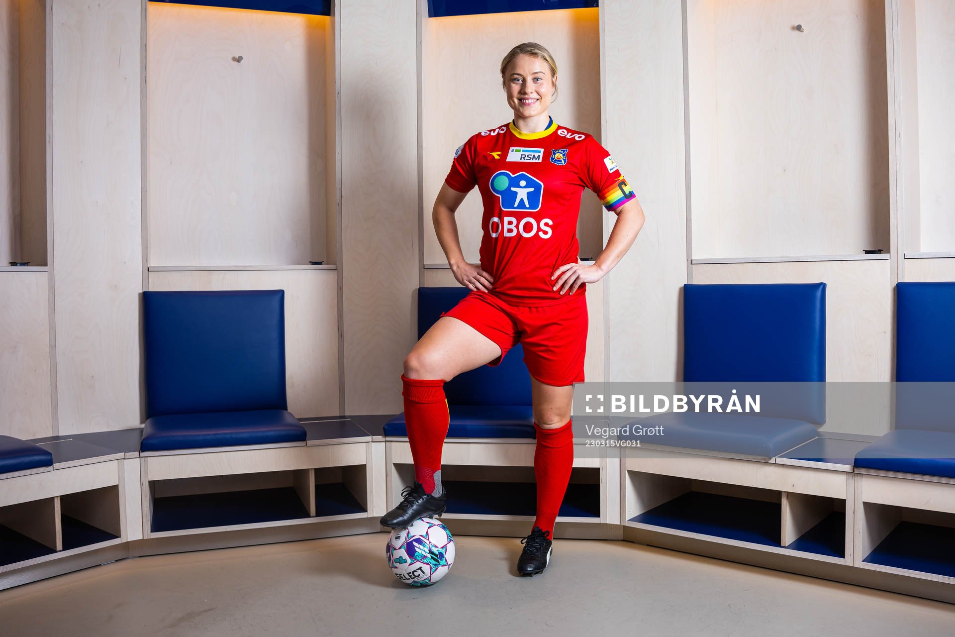 Sarah Suphellen of Røa poses for a portrait