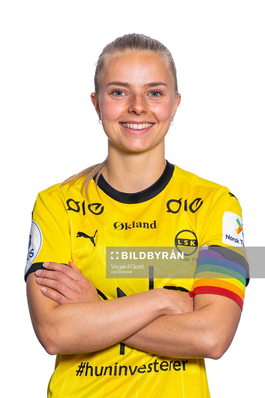 Emilie Woldvik of LSK Kvinner poses for a portrait