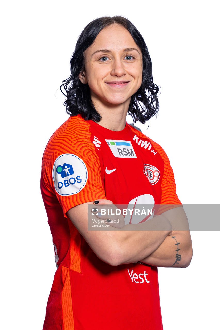 Miljana Ivanović of Arna-Bjørnar poses for a portrait