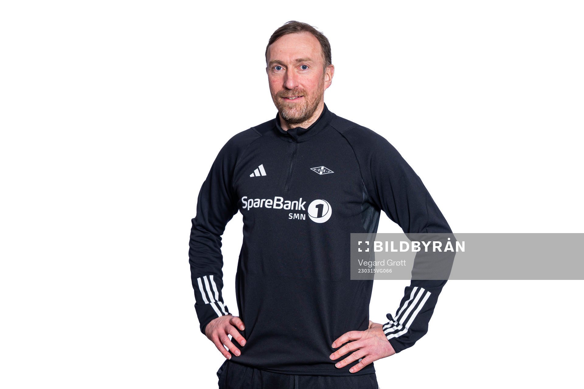 Steinar Lein, head coach of Rosenborg, poses for a portrait