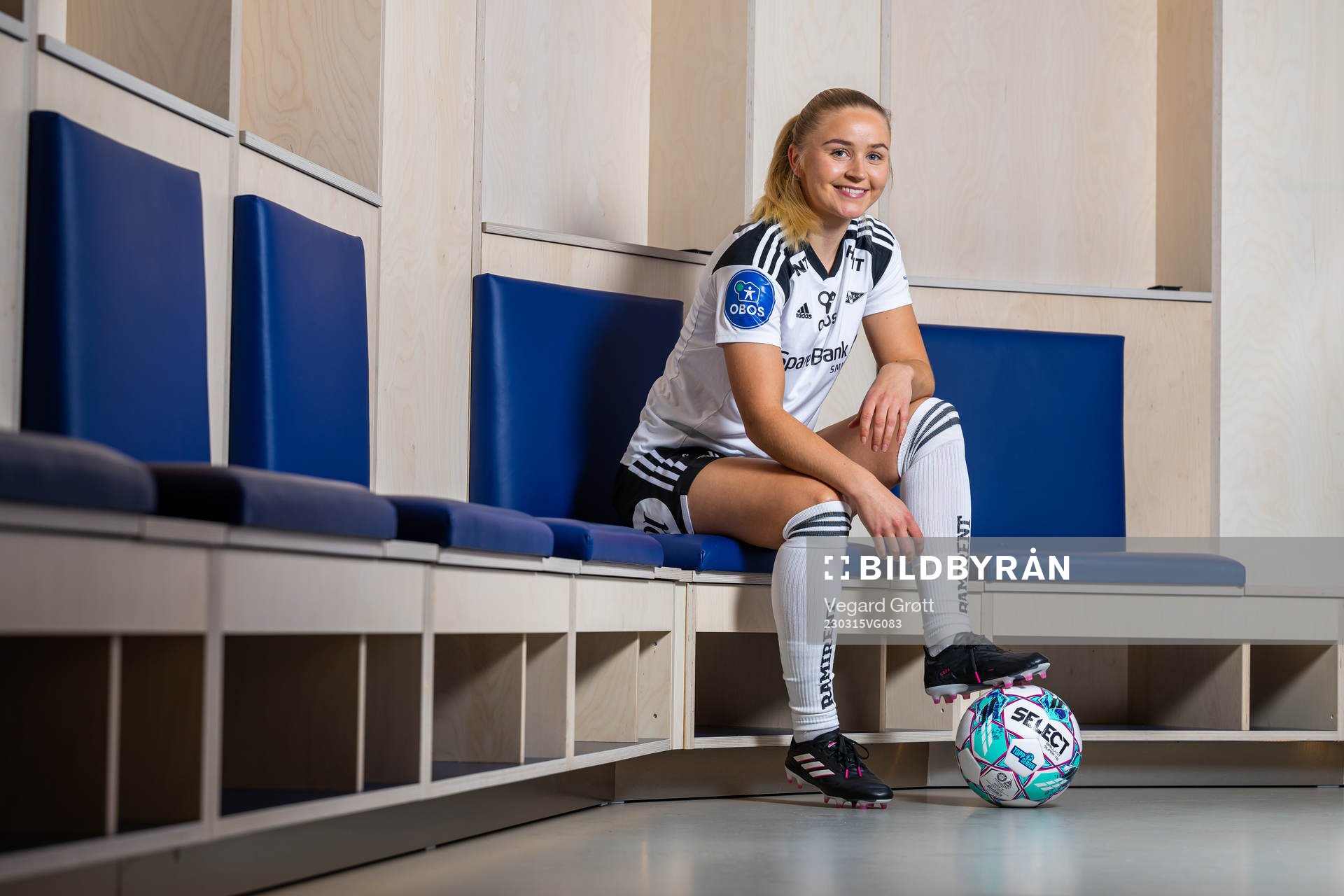 Anna Jøsendal of Rosenborg poses for a portrait on March 14, 2023 in Oslo. 