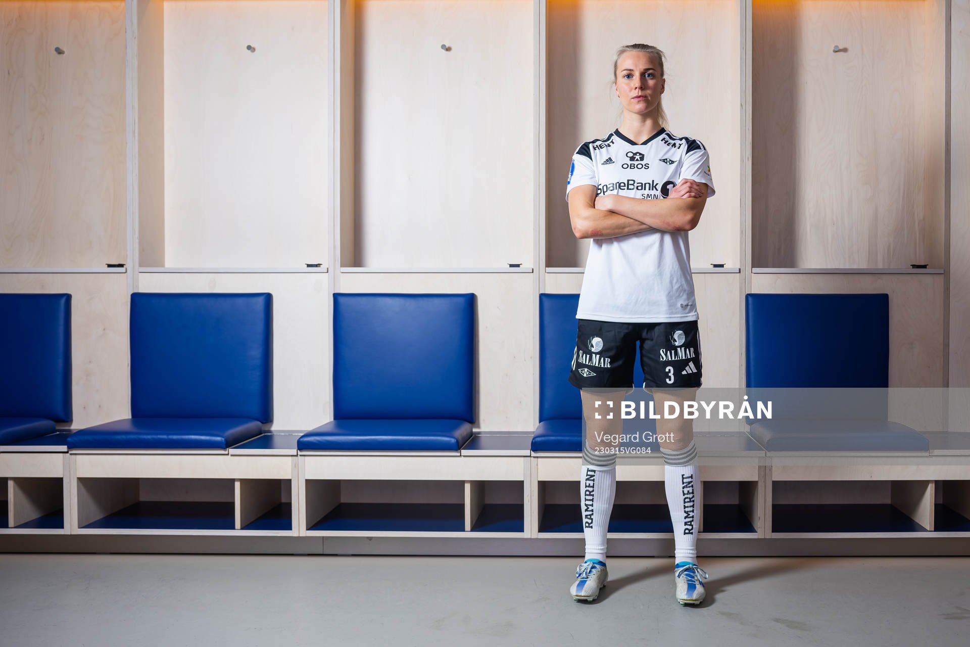 Mali Lilleås Næss of Rosenborg poses for a portrait