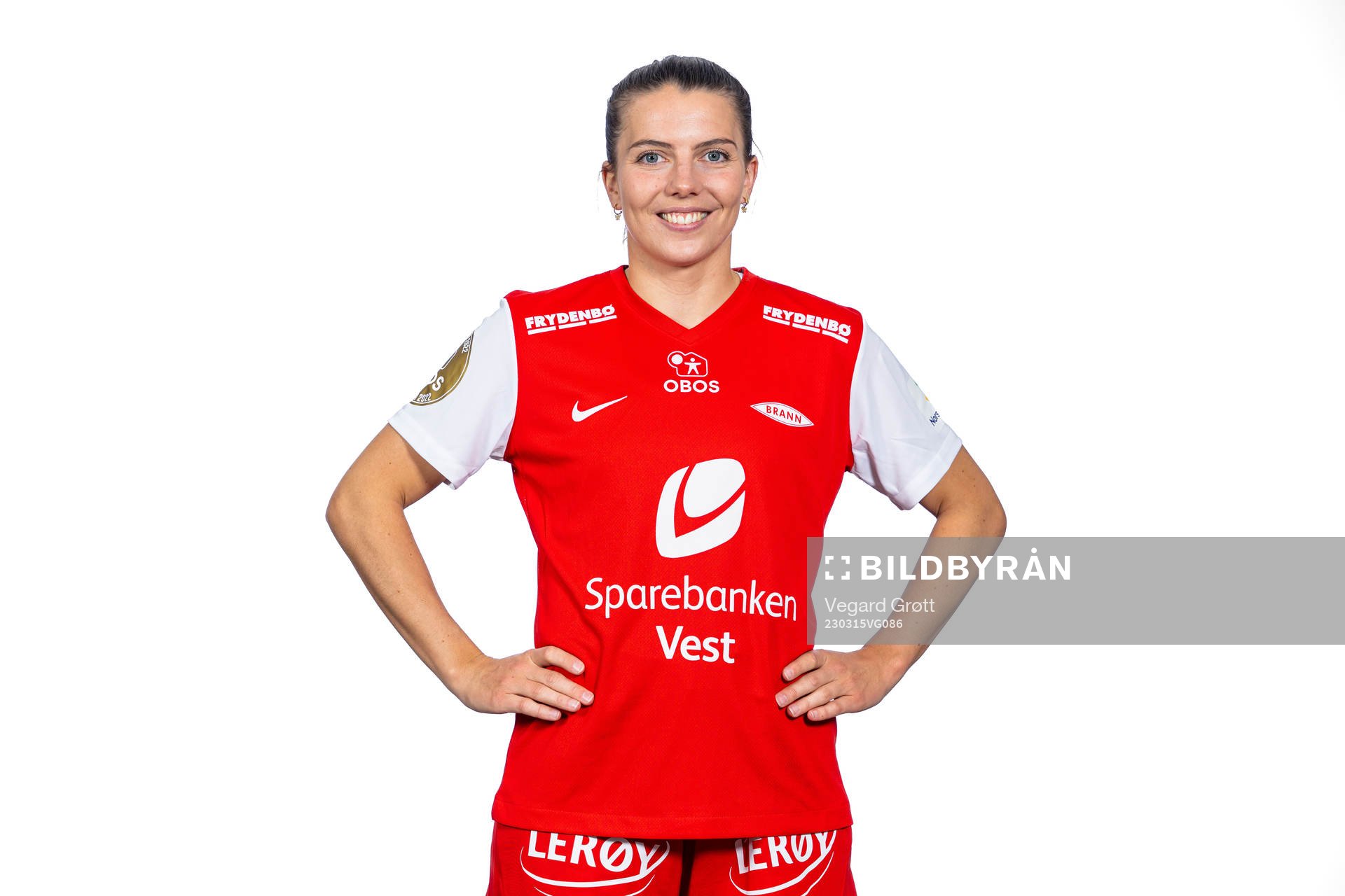 Cecilie Redisch Kvamme of Brann poses for a portrait
