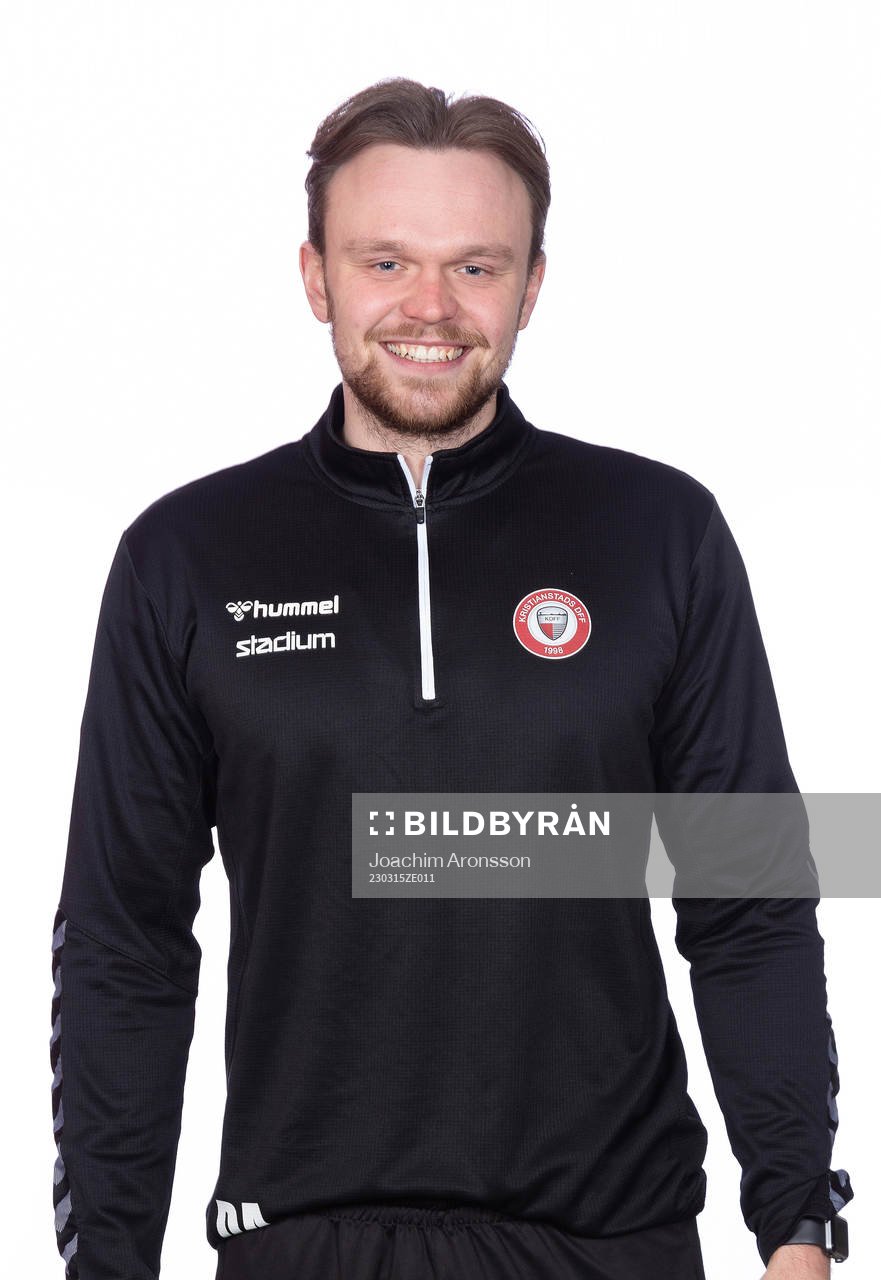 Kristianstads Assisterande tränare Daniel Angergård