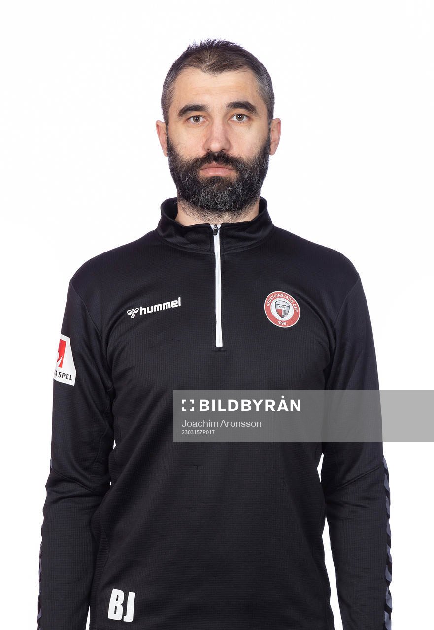 Kristianstads Målvaktstränare Bojan Jovic