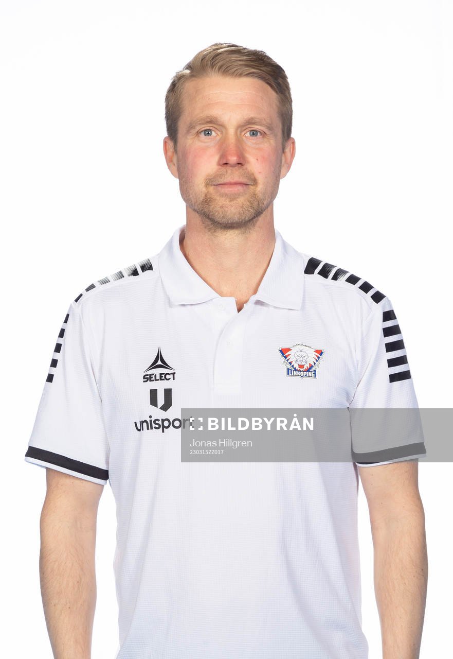 Linköpings Målvaktstränare Fredrik Wiklund
