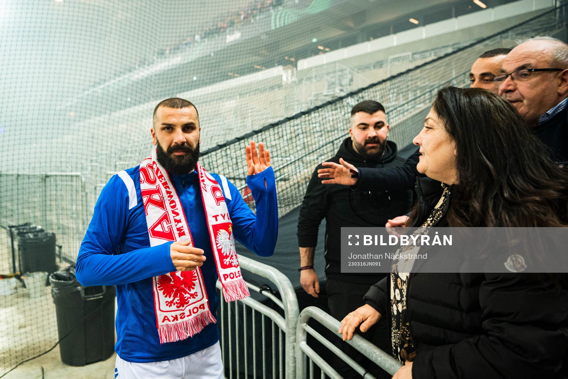 Mikael Ishak of Lech Poznan