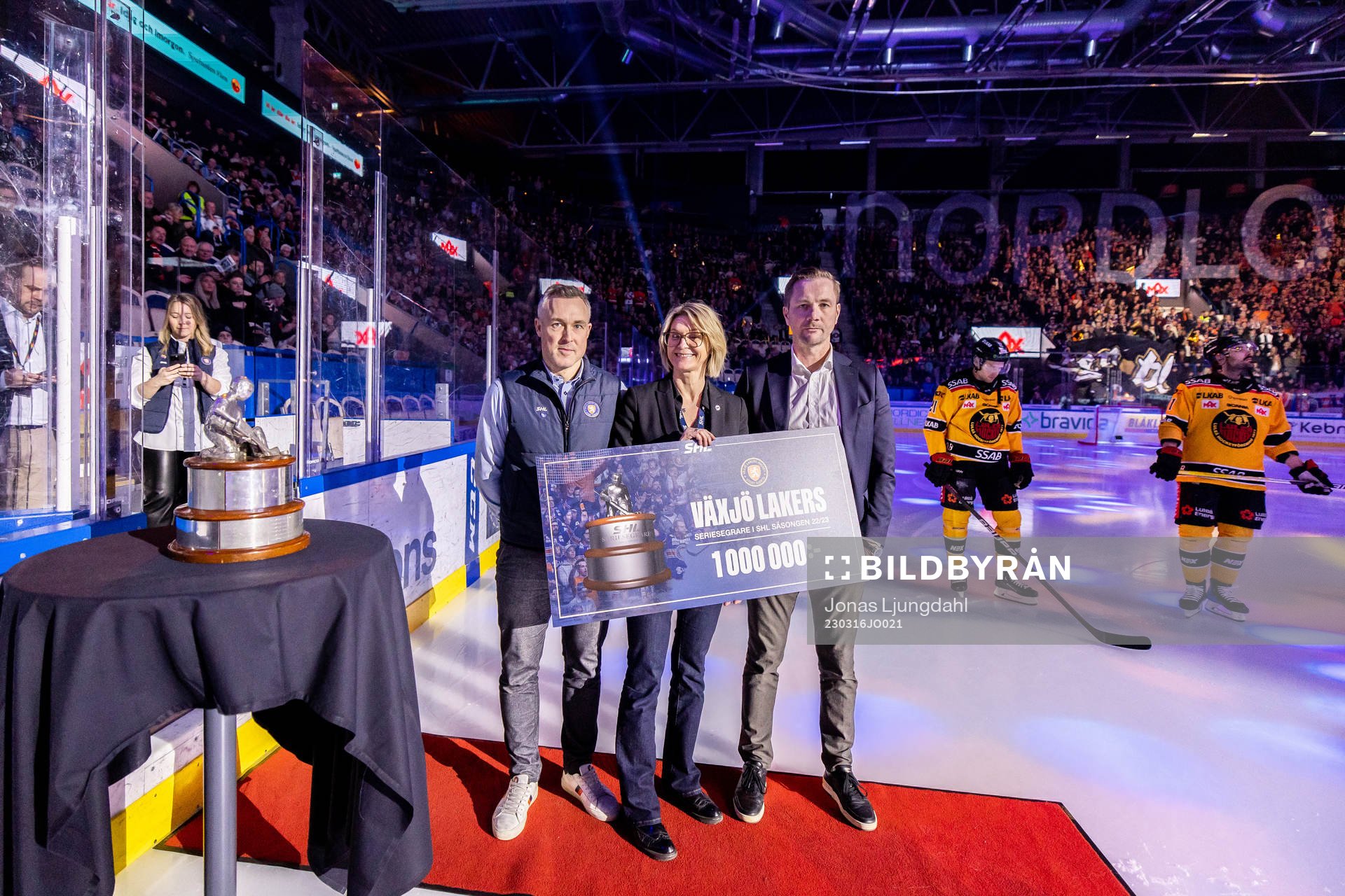 Växjös VD Johan Markusson och sportchef Henrik Evertsson